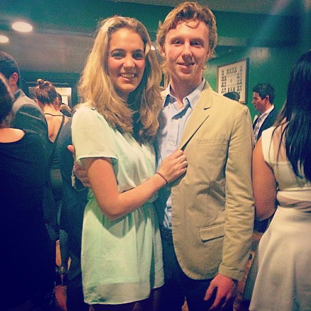 Our first picture together-- 2015