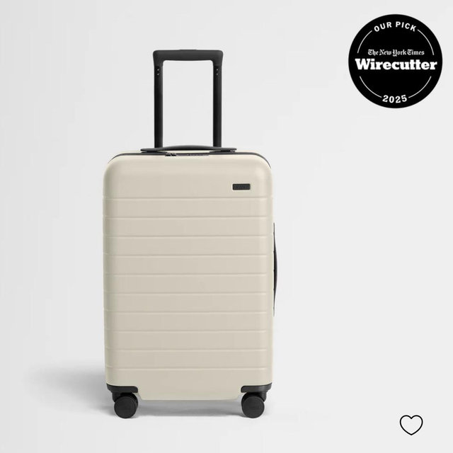 The Bigger Carry-On in Salt White