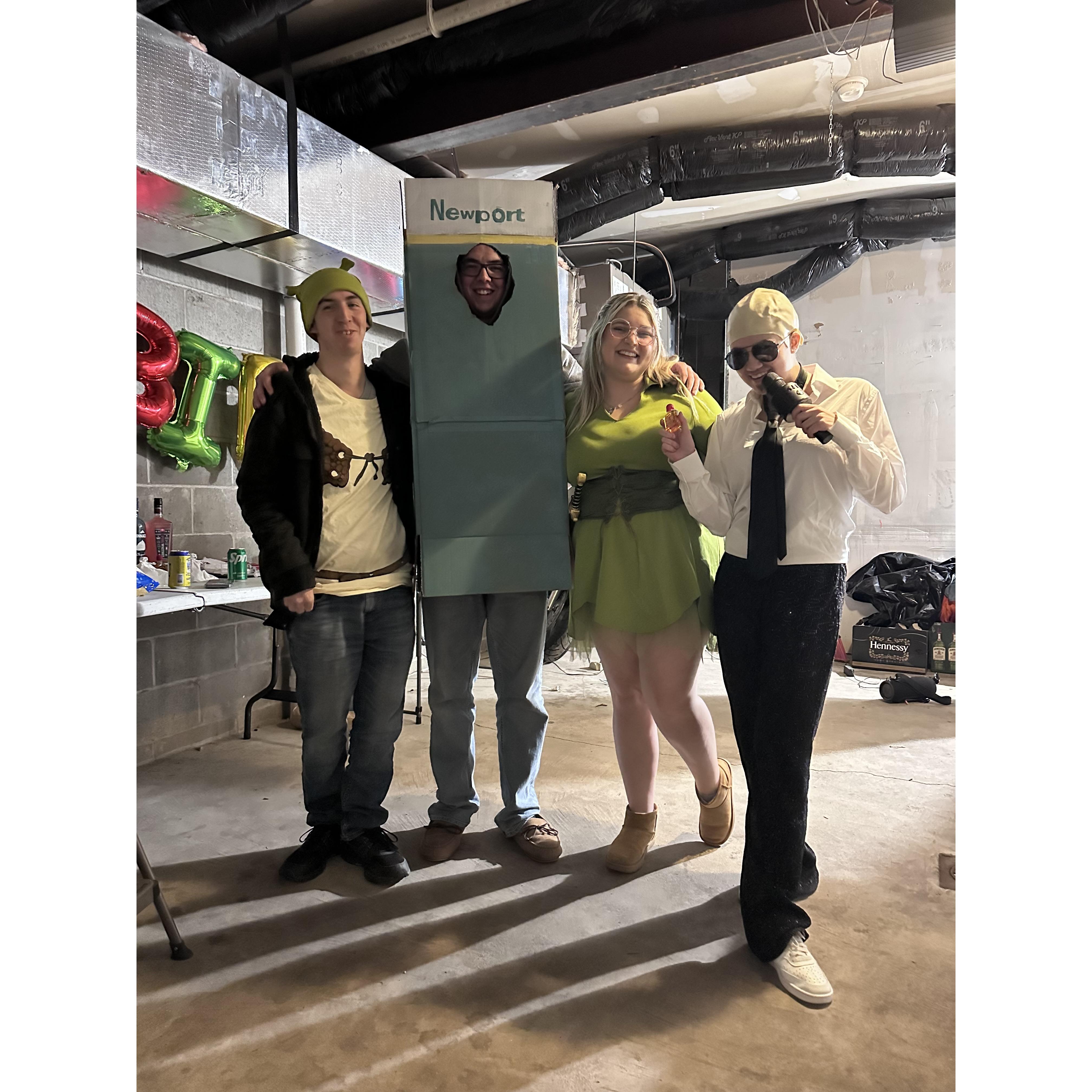 Halloween 2023, Peterpan & a pack of Newports, ft Pitbull & Shrek