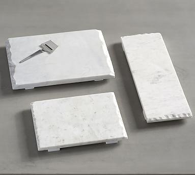 Raw Edge Marble Cheese Board