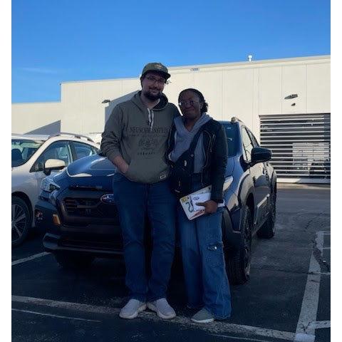 Chris traded his 2000 Subaru for a 2024. What a move!
