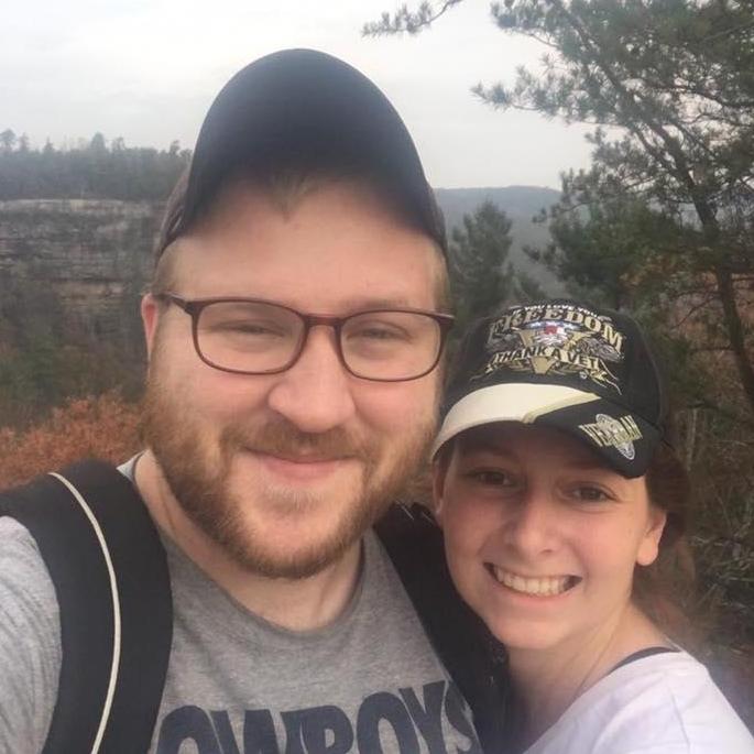 Hiking up the Natural Bridge!