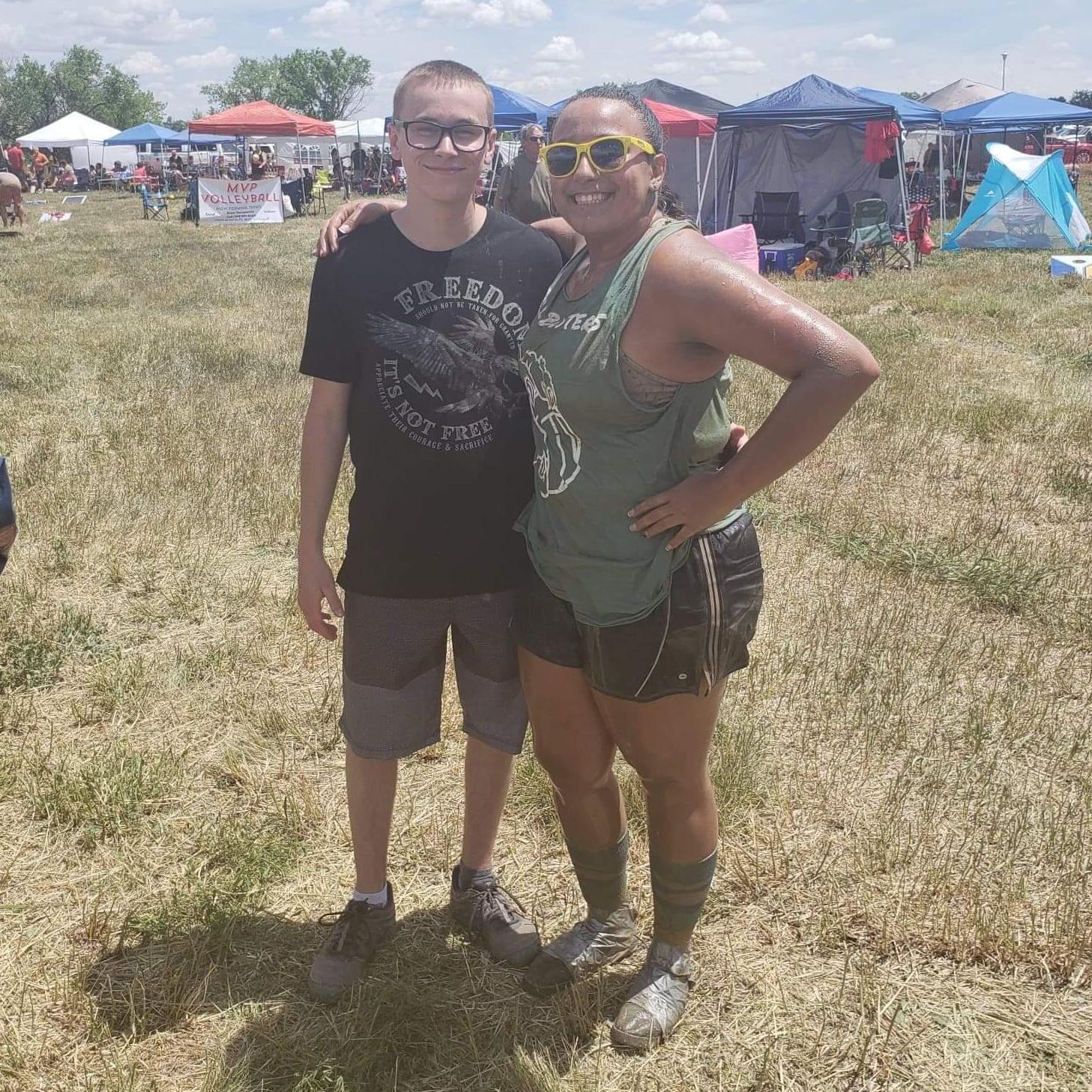 Hunter's second time meeting my parents; June 2019!