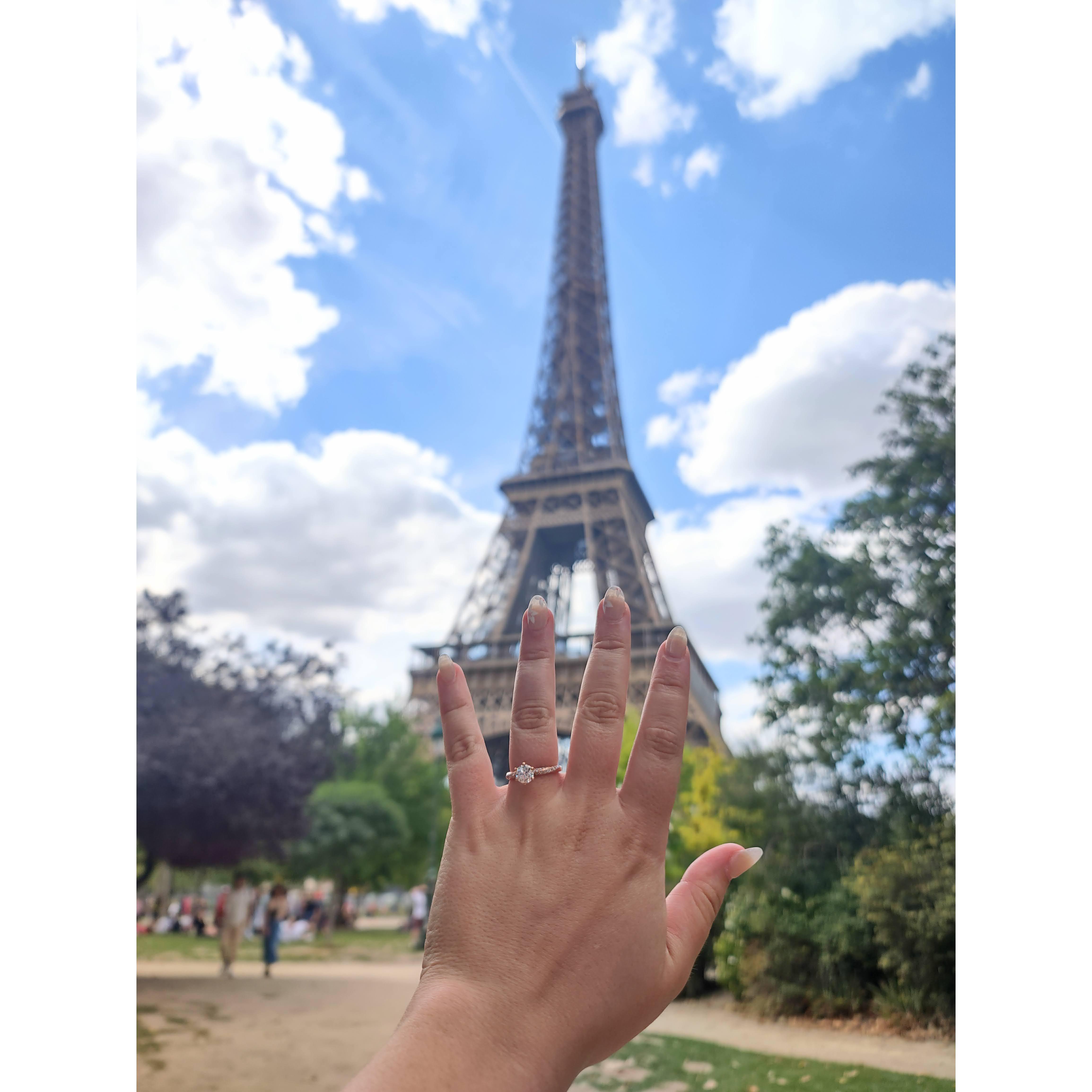 Eiffel Tower, Paris, July 2022