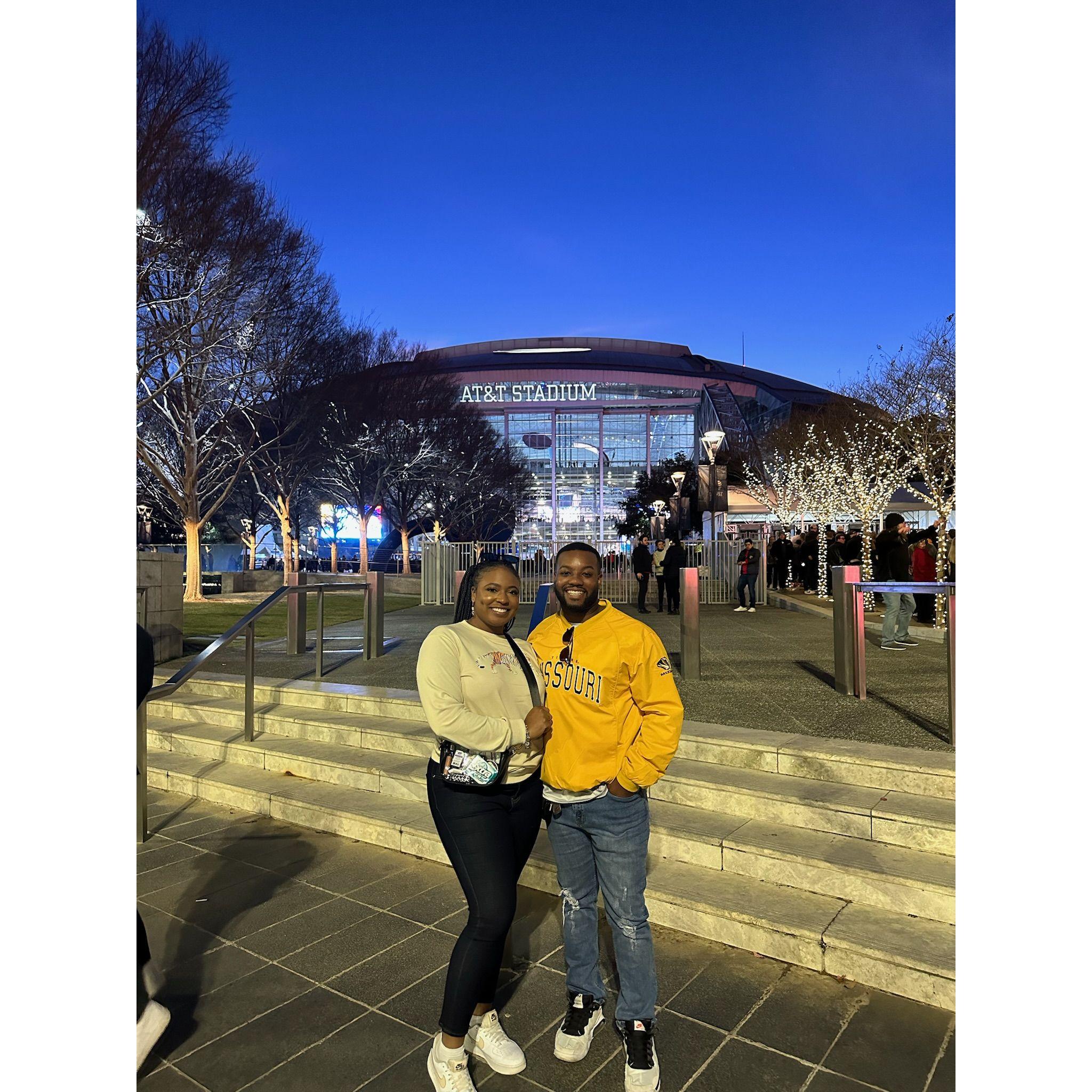 Dec 2023 - Cotton Bowl Game in Arlington, TX