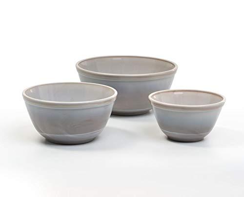 Marble Glass Mixing Bowl Set