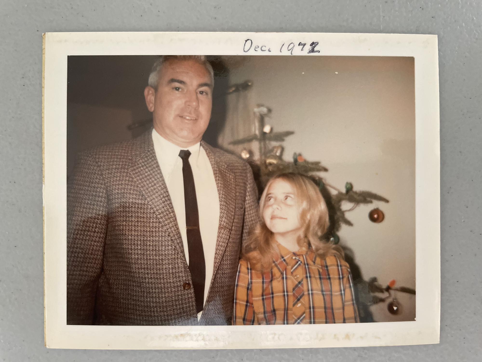 Grandpa Al and Maggie (MOTB) 1972 christmas