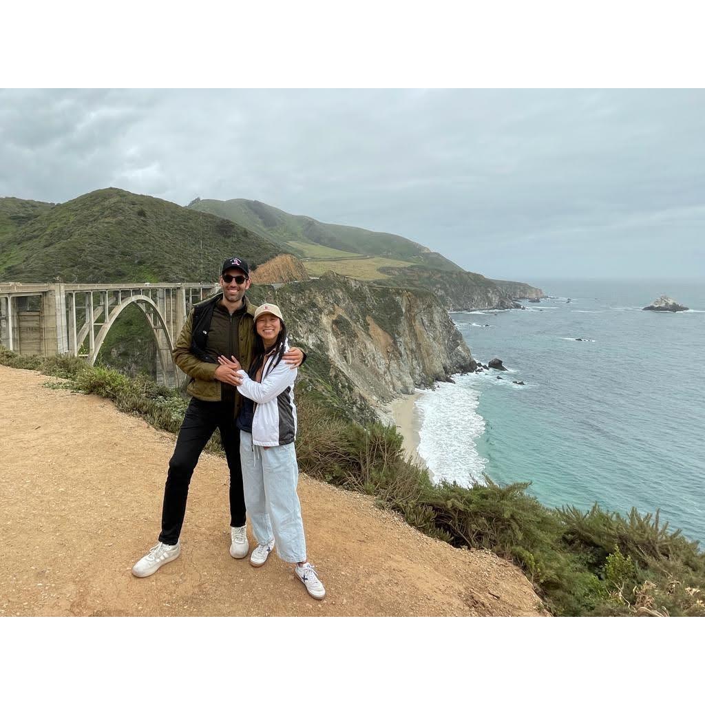 The famous 17-mile route in California