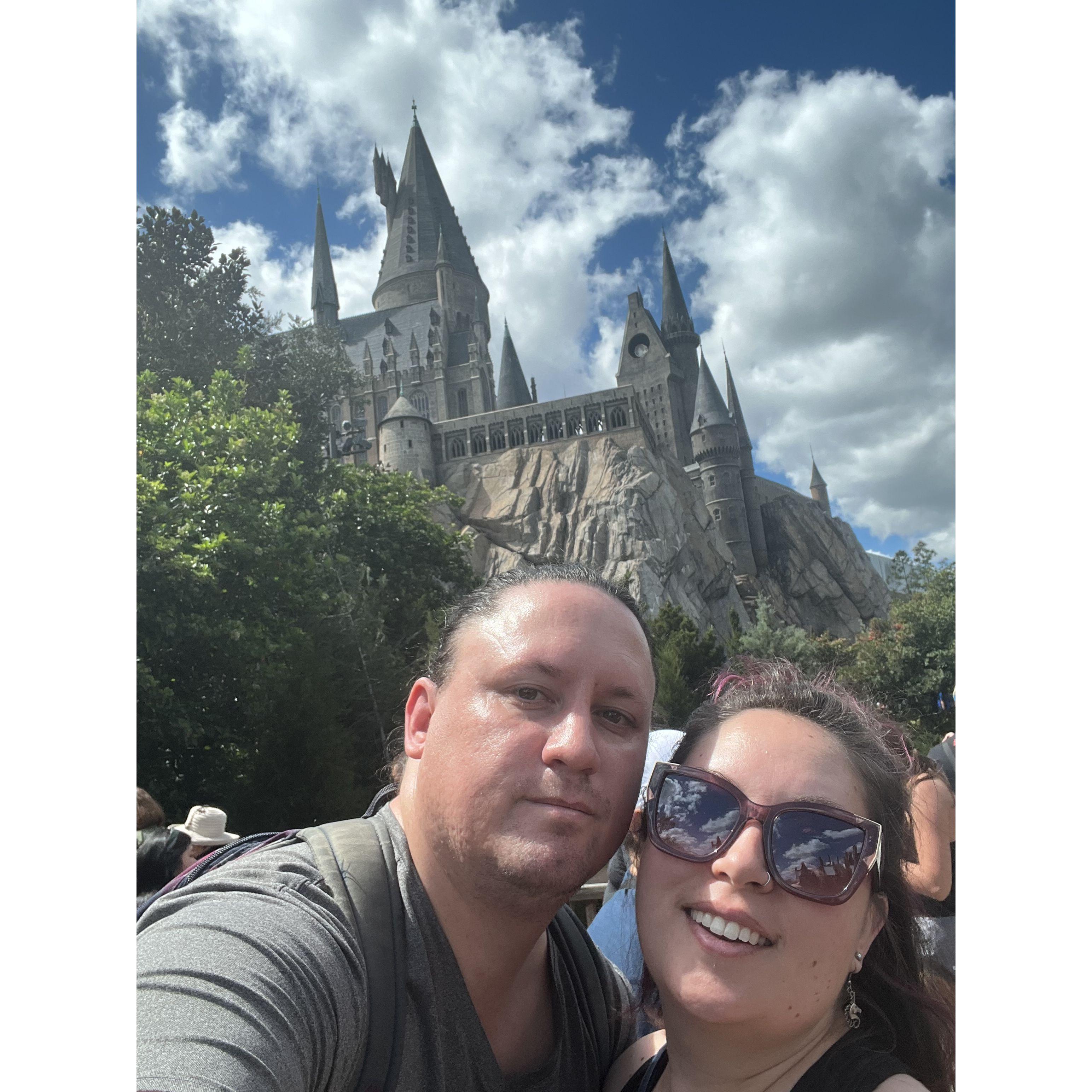 March 2023- Universal Studios, Harry Potter World (Hogwarts Castle)