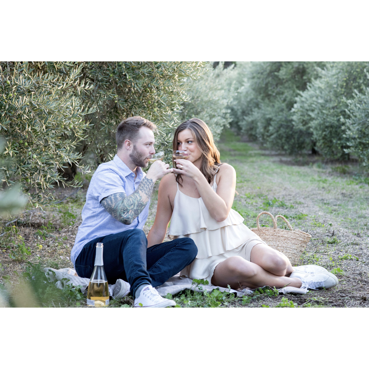 October 28, 2023: Marc had a photographer waiting to capture the proposal and the sweet moments that followed!