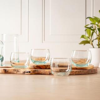 Moroccan Stemless Goblet, Set of 4