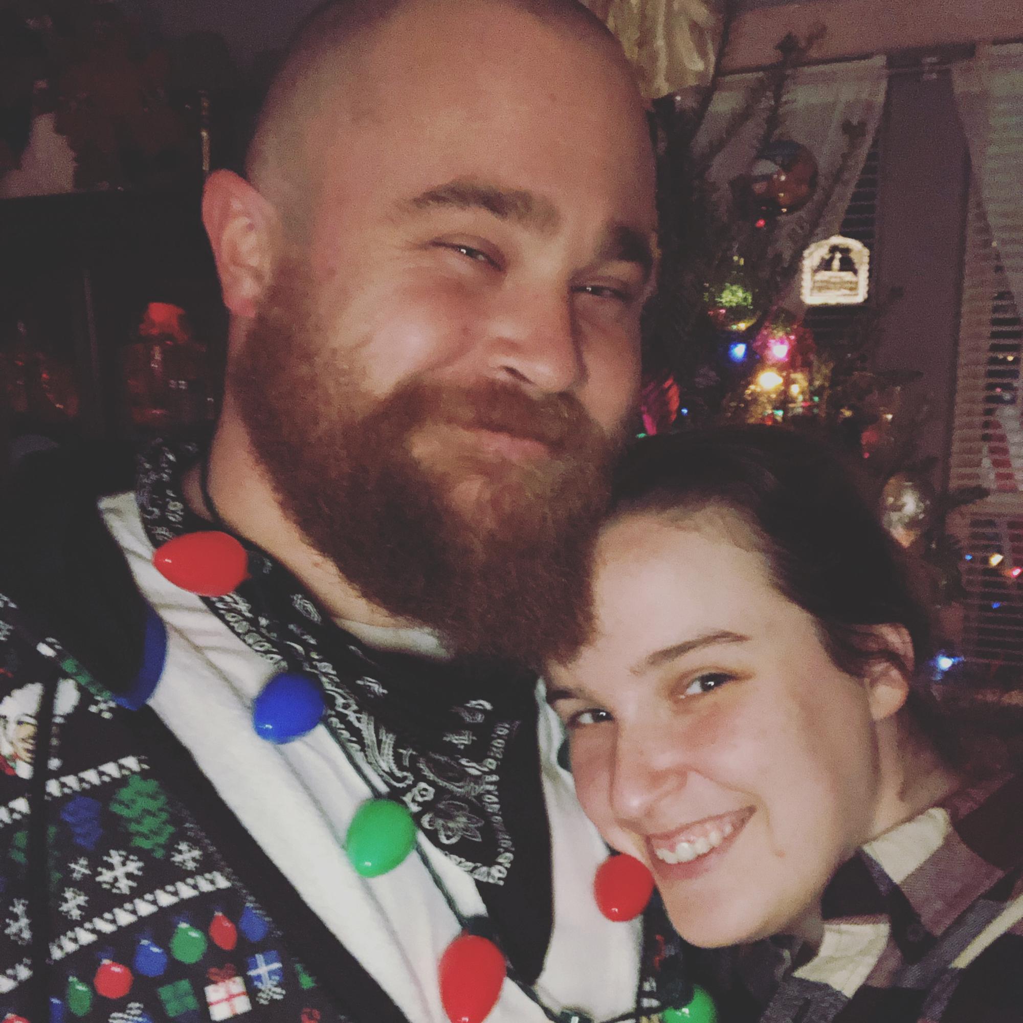 Our very first photo together -December 2020