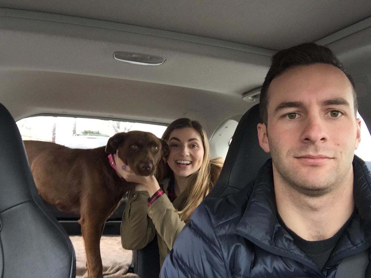2017: bringing home Millie! First family photo!