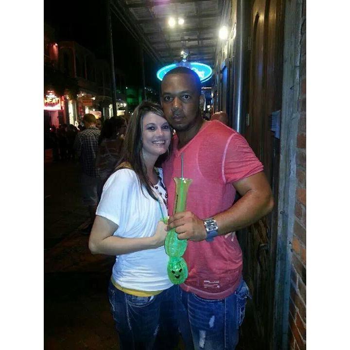 One of Our first pictures together!! 😍 This was our first trip to New Orleans for a weekend get a way.