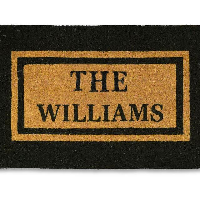 Personalized Picture Frame Coir Doormat