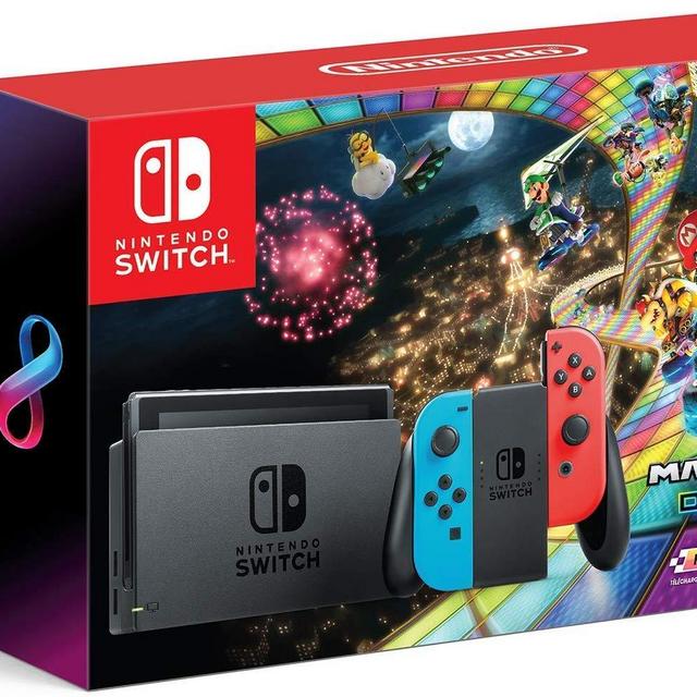 Nintendo Switch Console w/ Mario Kart 8 Deluxe