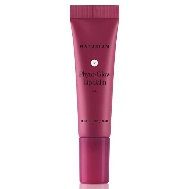 Naturium Phyto-Glow Lip Balm, Hydrating Lip Care with a Glossy Finish, 0.34 oz (Jam)