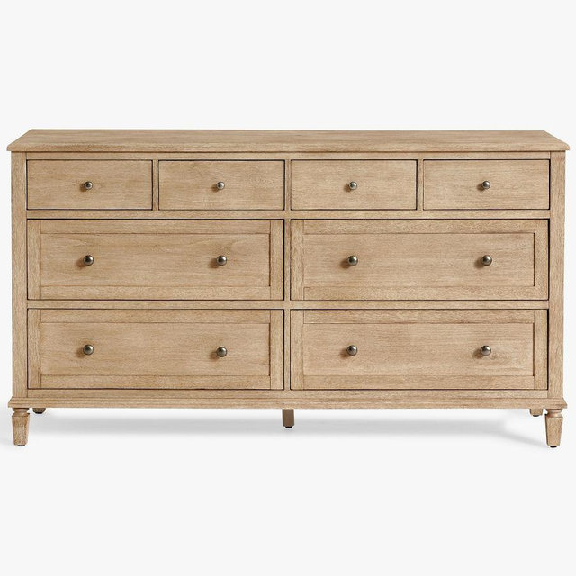 Sausalito 8-Drawer Wide Dresser, Seadrift