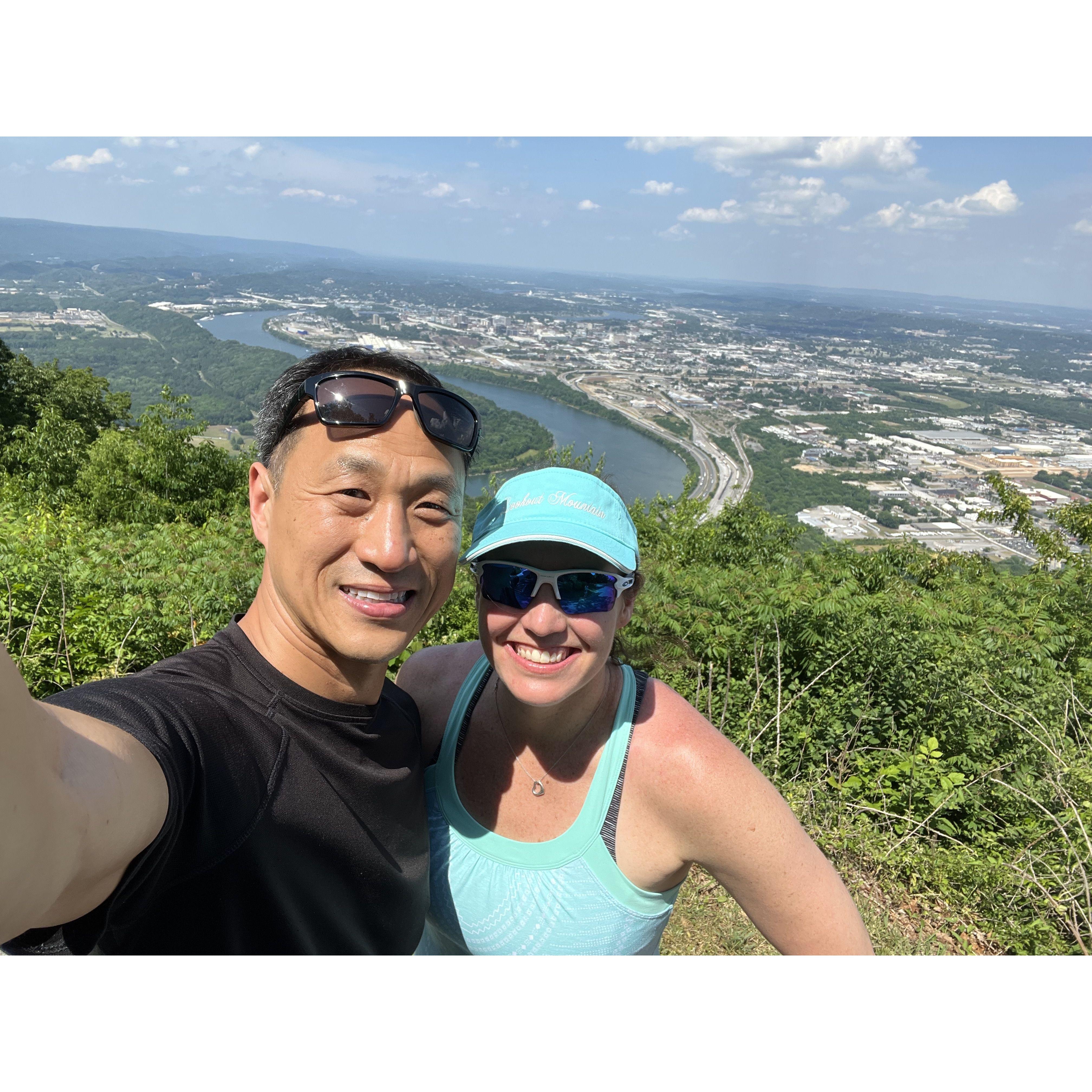 Young's first triathlon as a spectator
