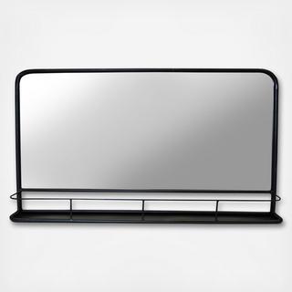 Large Mirror with Shelf