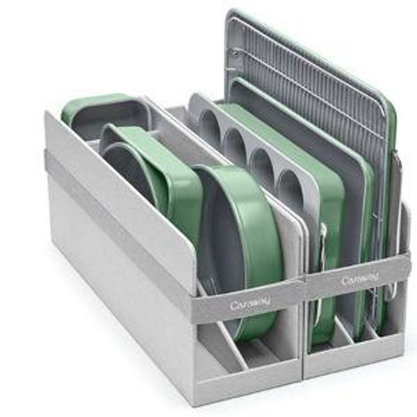 Caraway Nonstick Ceramic Bakeware Set (11 Pieces) - SAGE COLOR