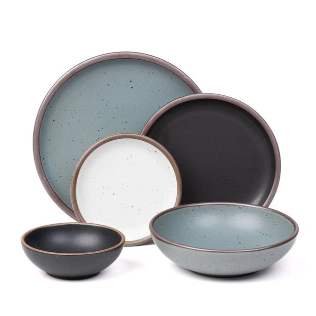 Shallow Dinner Set - Classic Cool