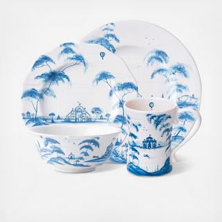 Country Estate 4-Piece Place Setting, Service for 1