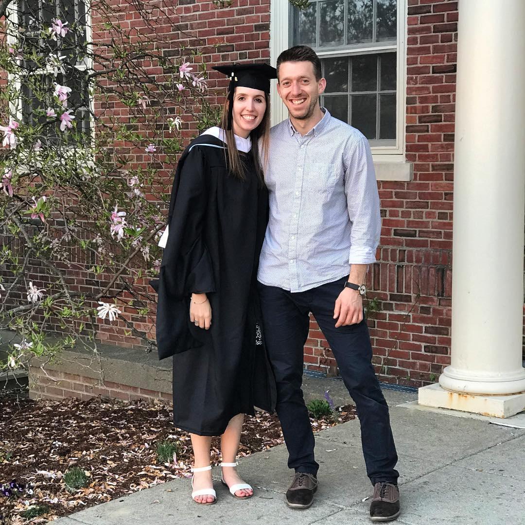 Karissa survived graduate school!