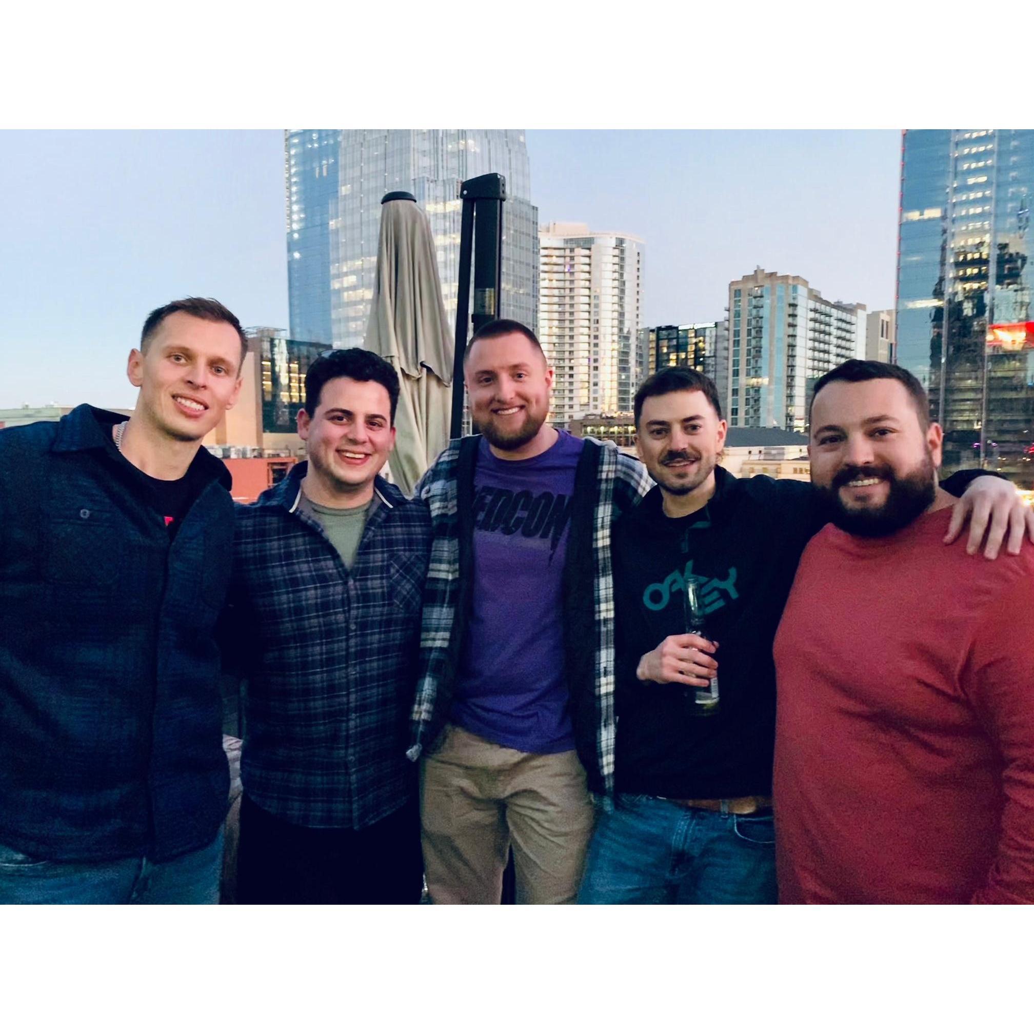 Mike's bachelor party - Tennessee 2021