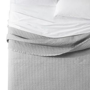 Queen Gray Cotton Cashmere Quilt - Fieldcrest®