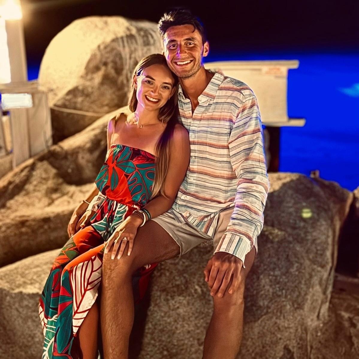 Another picture from getting engaged!!