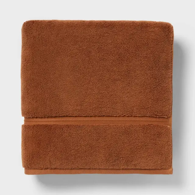 Spa Plush Bath Towel Caramel - Threshold™