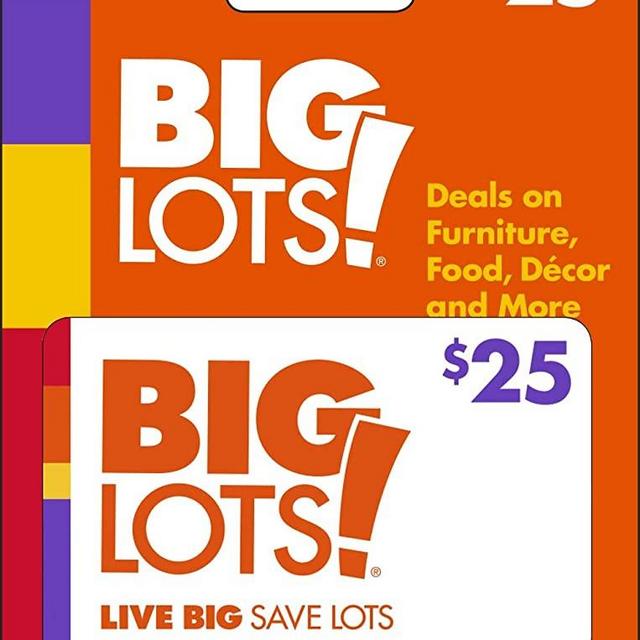 Big Lots! Gift Card