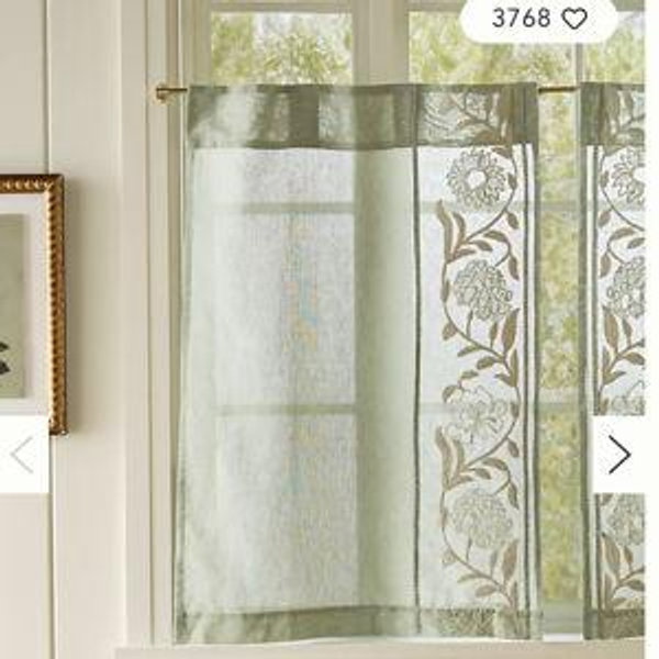 Embroidered Curtains