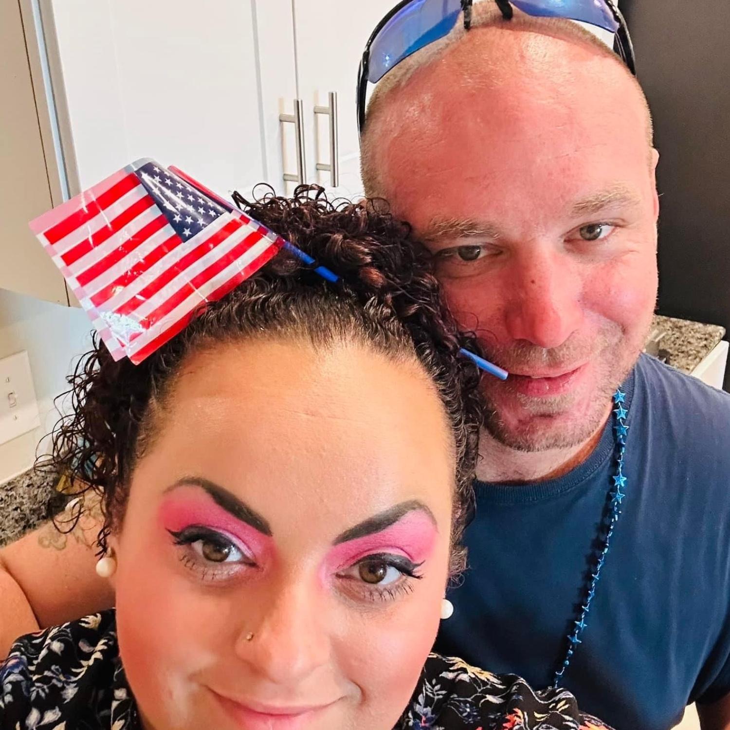 Michael and Nina on 4th of July