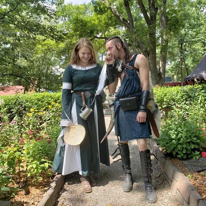 Bein cute at the Renn Faire