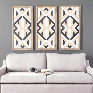 Ingalt Decorative Wooden Wall Panel, Set of 3