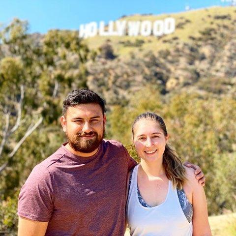 We hiked to the Hollywood Sign