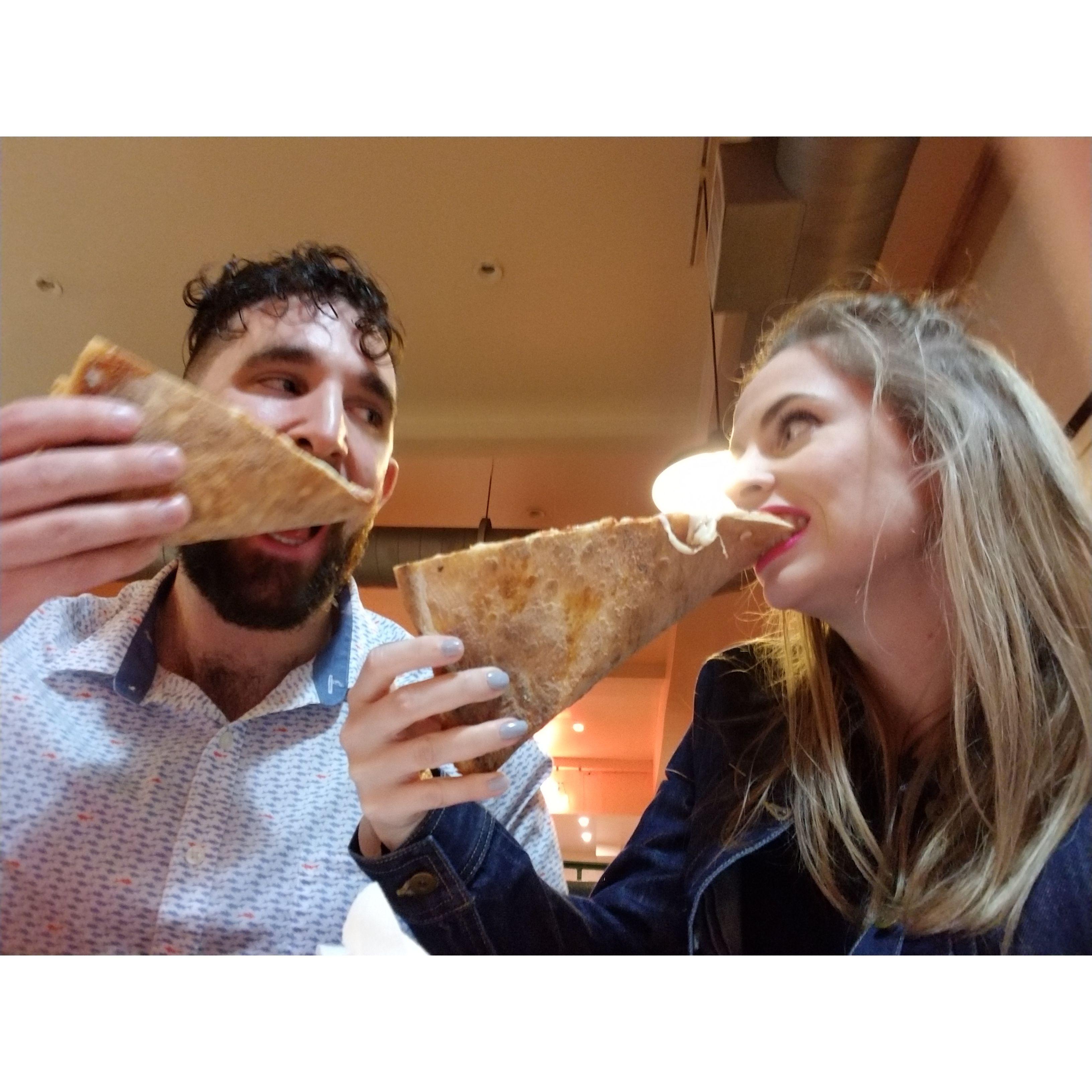 NYE 2020 we watched Markus Schultz perform a 12 hour set at a club off Hollywood Blvd. After the ball dropped we got pizza!