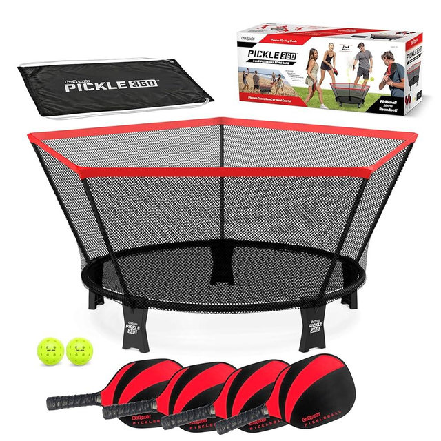 GoSports Pickle 360 Classic Paddle Ball Game Set - Pickleball Without a Court
