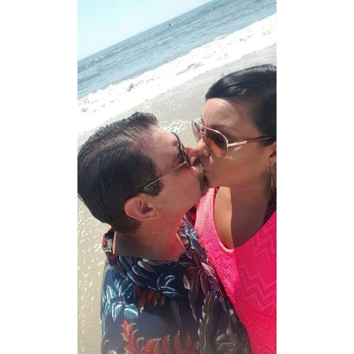 Our FIRST time at the beach together - Jones Beach, Long Island, NY