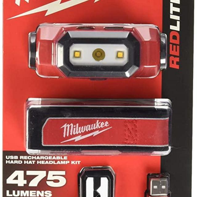 Milwaukee Electric Tools 2111-21 USB Rechargeable Headlamp, Red