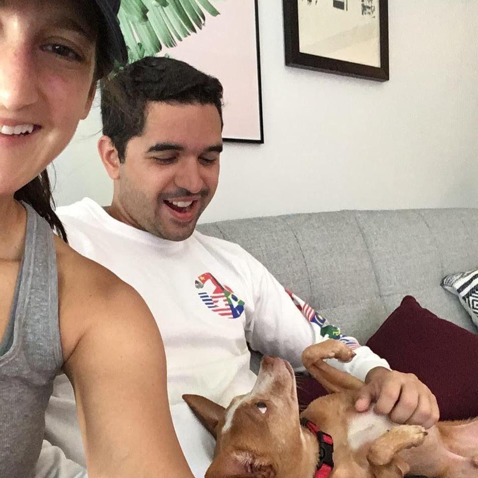 Our first weekend with Louie
