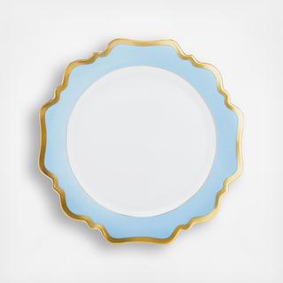 Anna's Palette Sky Blue Dinner Plate