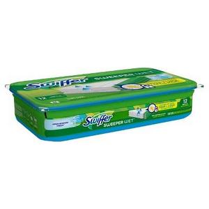 Swiffer Sweeper Wet Mopping Pad Refills for Floor Mop Open Window Fresh Scent - 12ct