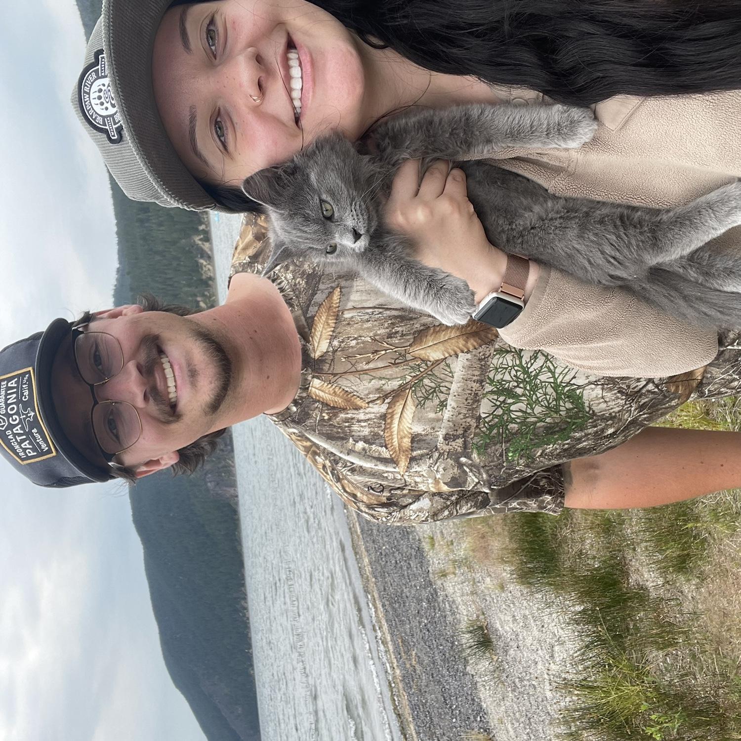 Camping trip at East Lake with Juneau