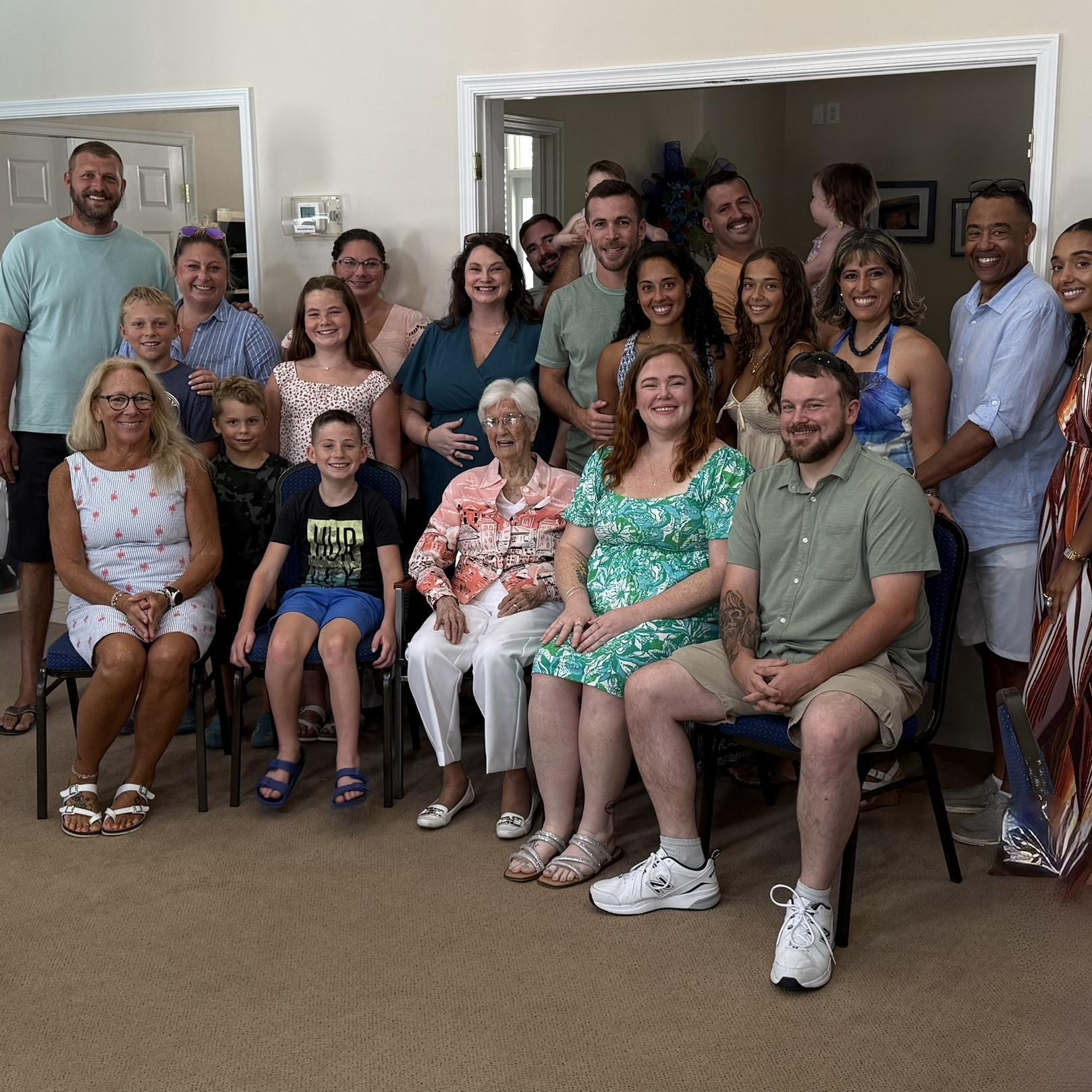 Our families meeting in Mechanicsville, Virginia