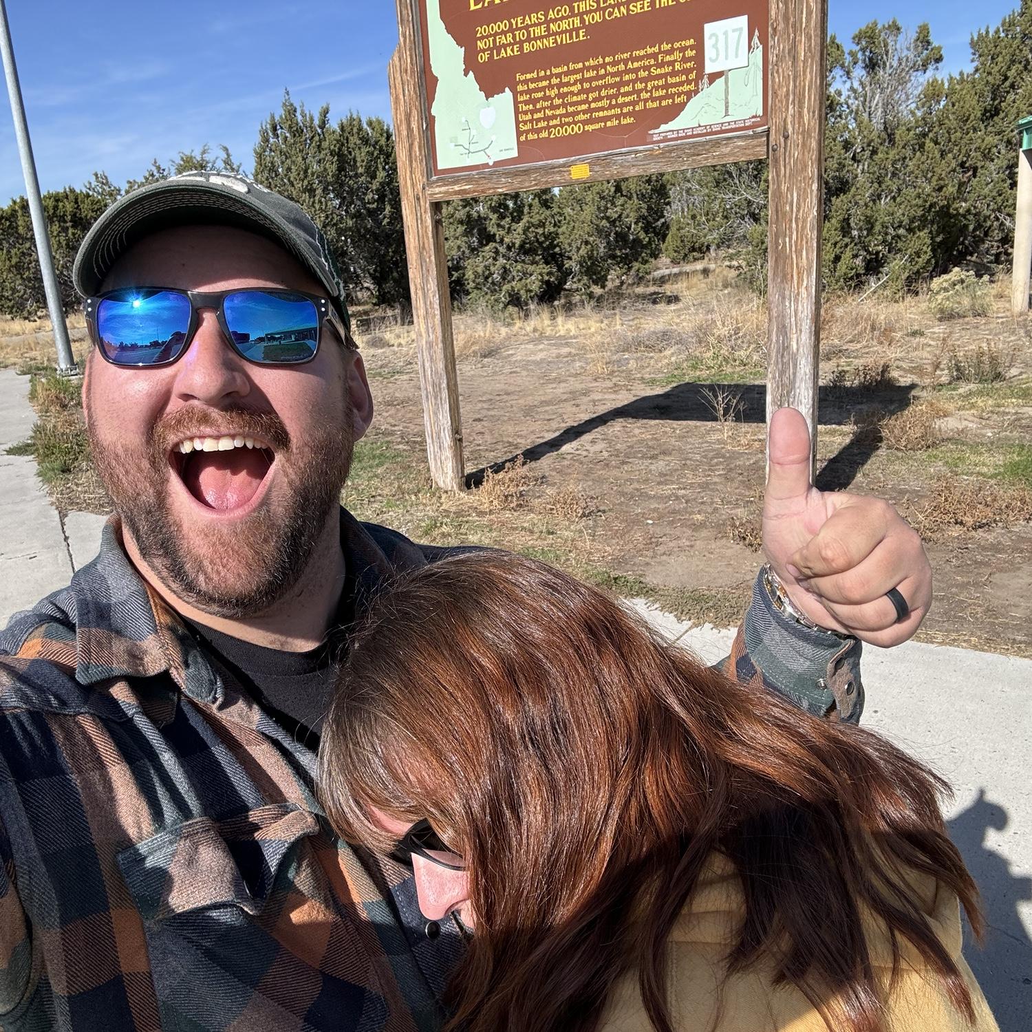 We made it to Idaho! Jill was so over sitting in that uhaul with all those animals!