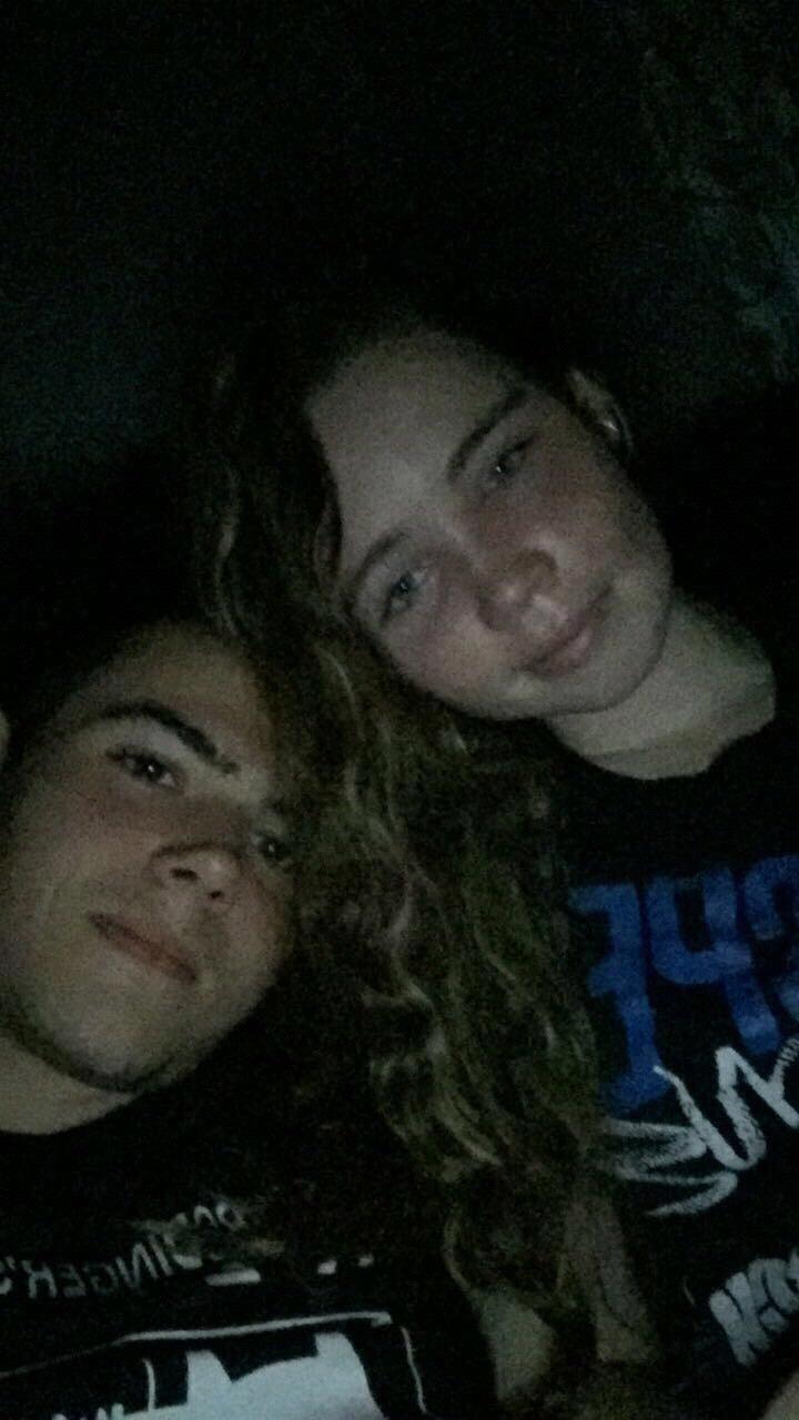 Aidan comforted Brooke while she had a tooth infection