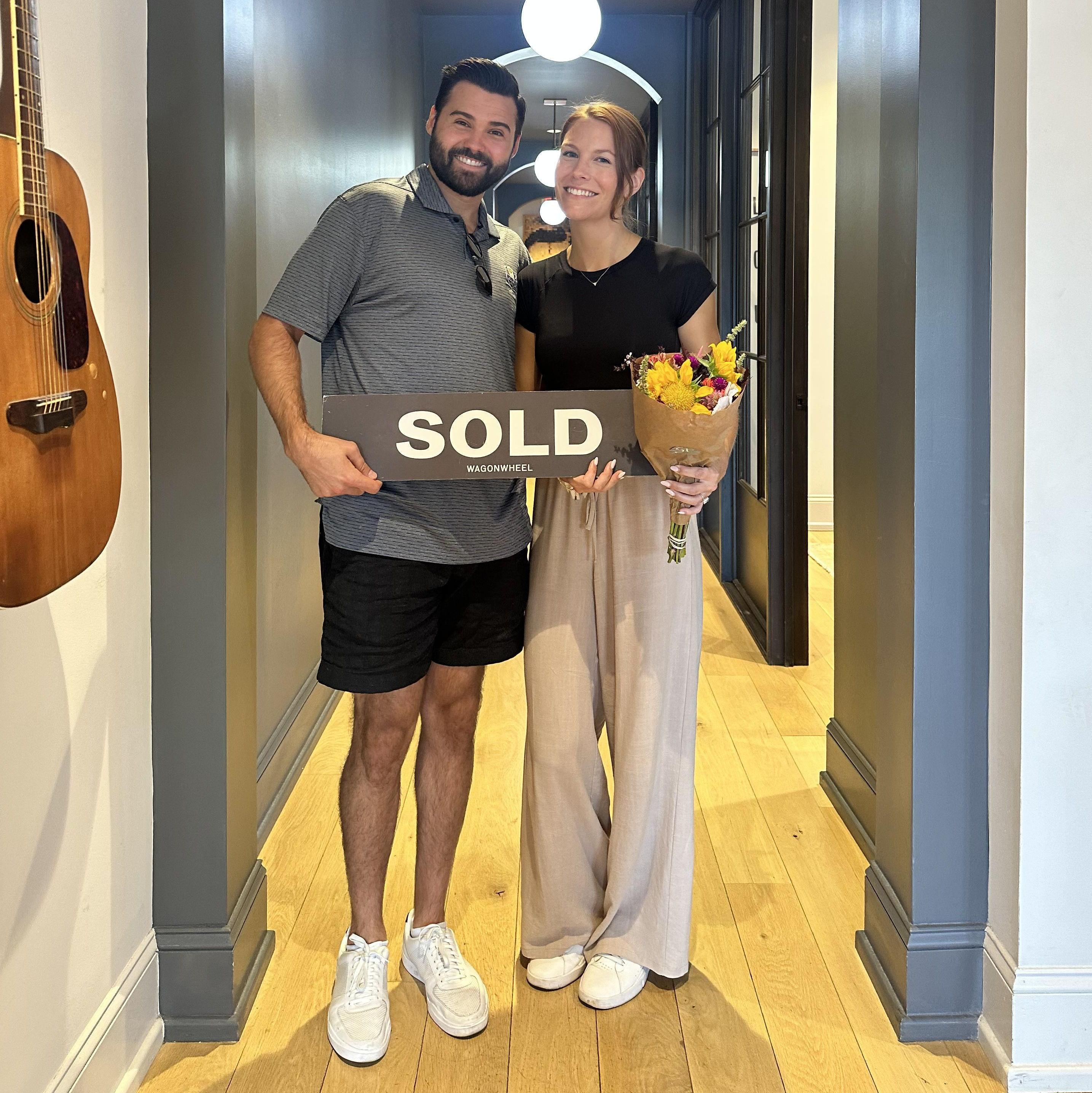 August 2024: Buying our first house together!